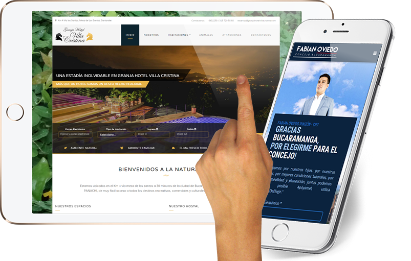 diseño paginas web colombia, bogota, medellin, bucaramanga